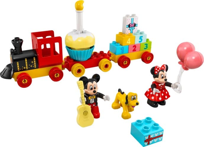 Imagen del set LEGO Tren de Cumpleaños de Mickey y Minnie