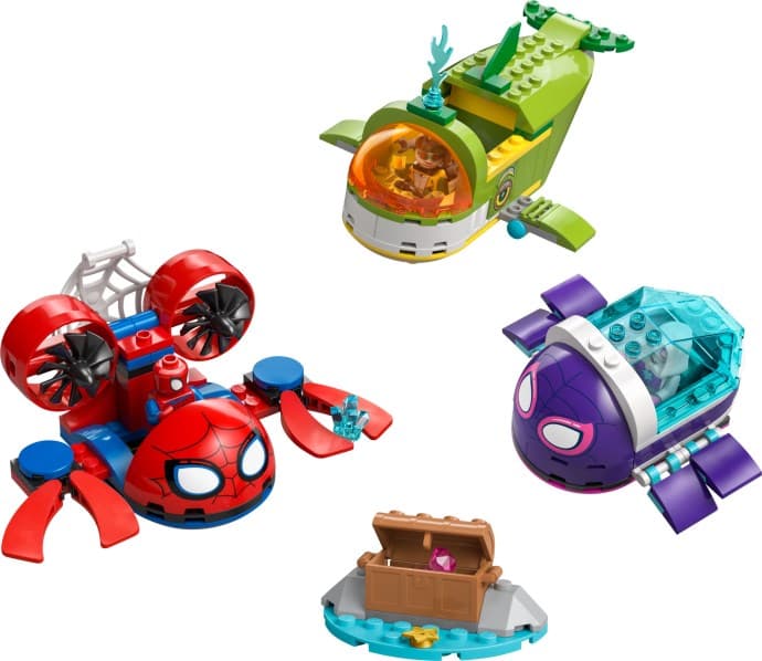Imagen del set LEGO Spidey: Vehículos Submarinos