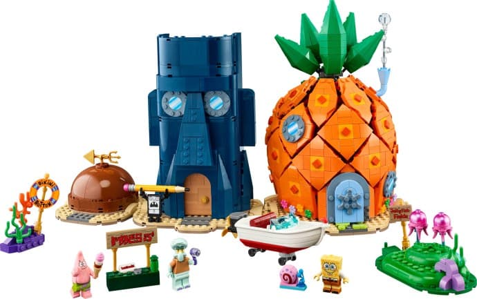 Imagen del set LEGO Bob Esponja Pantalones Cuadrados: Fondo de Bikini
