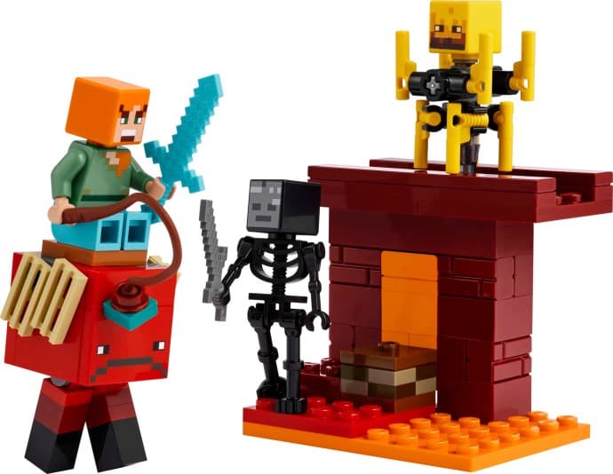 Imagen del set LEGO La Batalla de Lava del Inframundo