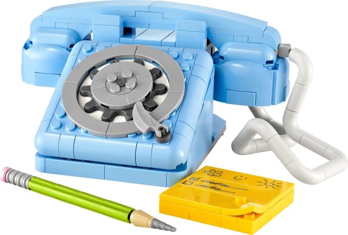 Imagen del set LEGO Teléfono Retro