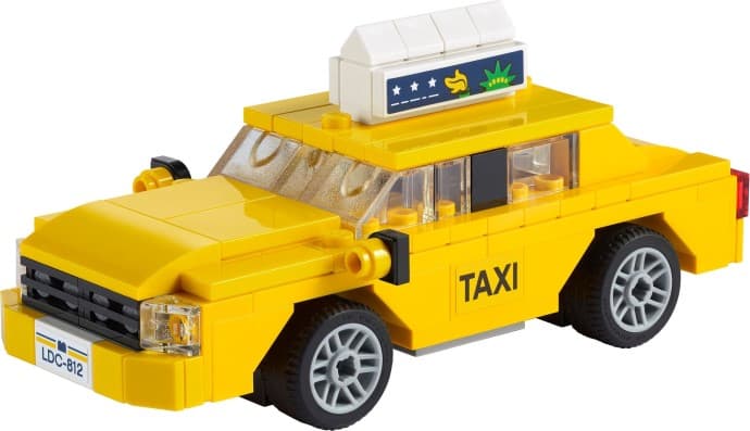 Imagen del set LEGO Taxi Amarillo