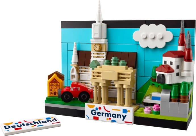 Imagen del set LEGO Postal de Alemania
