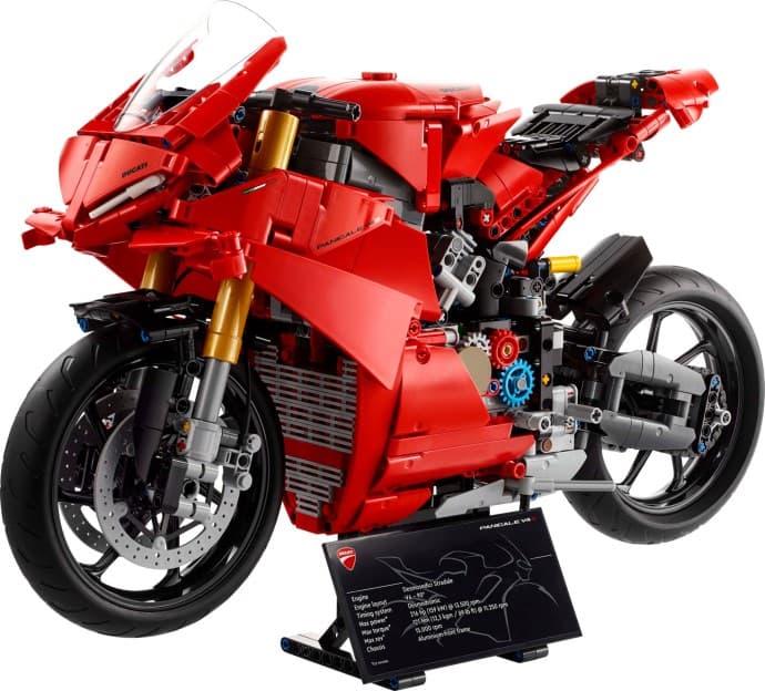 Imagen del set LEGO Moto Ducati Panigale V4 S