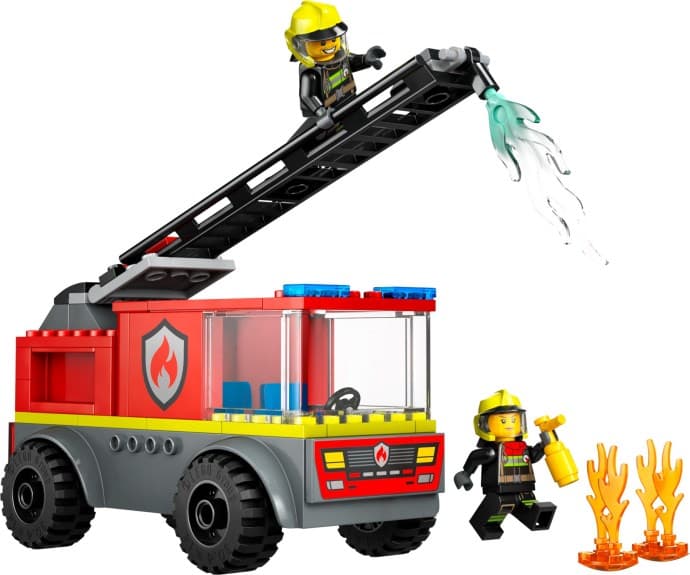 Imagen del set LEGO Camión de Bomberos con Escalera