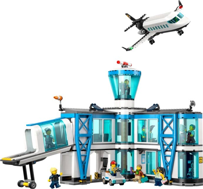 Imagen del set LEGO Aeropuerto con Avión