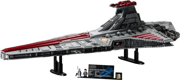 Imagen del set LEGO Crucero de Ataque Clase Venator de la República